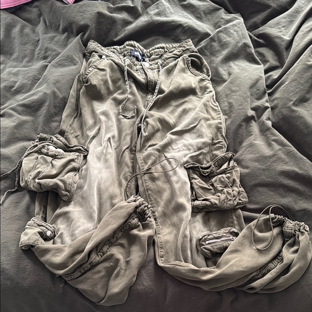 Men's Olive Cargo Pants